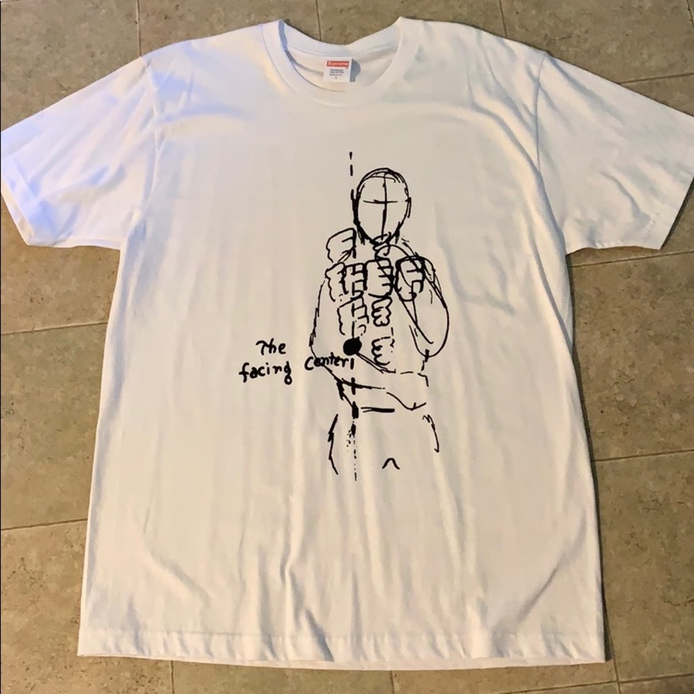 Supreme Bruce Lee sketch tee
